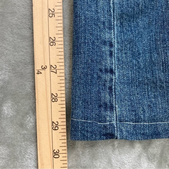 ZGO Premium Flare Style Distressed Jean Lace Patches Custom Hemmed Size 3 - Picture 8 of 11